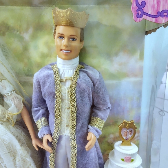 Super RARE Barbie and Ken Cinderella Wedding, Princess Collection, 2005 Year - Picture 4 of 12